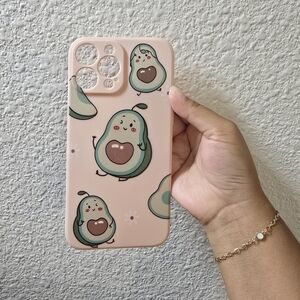 iPhone 13 Pro Max Avocado Print Phone Case